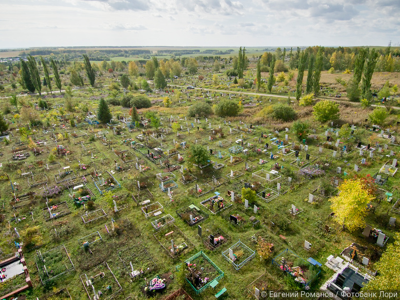 Чем покрыть землю на кладбище?